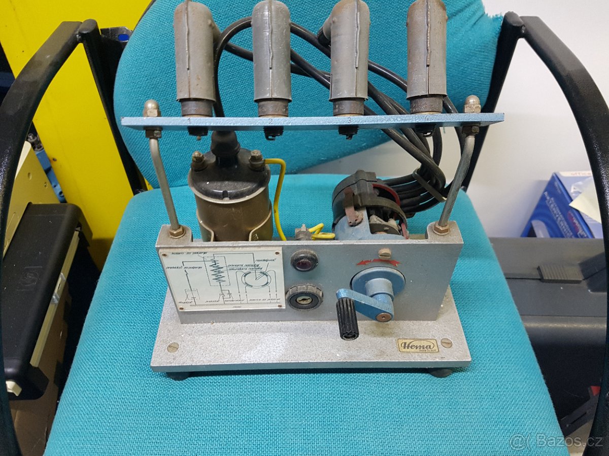 ORIG.STARÉ MODELY AUTOŠKOL HEMA + stará ČZ 125 - 10