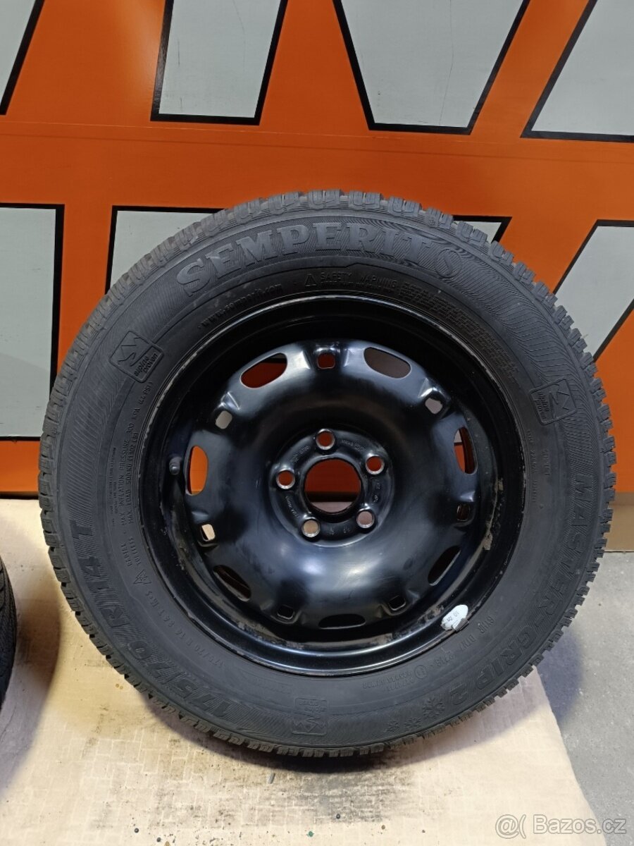 Zimní kola na Škoda Roomster 5x100 ET35 175/70 R14 - 10