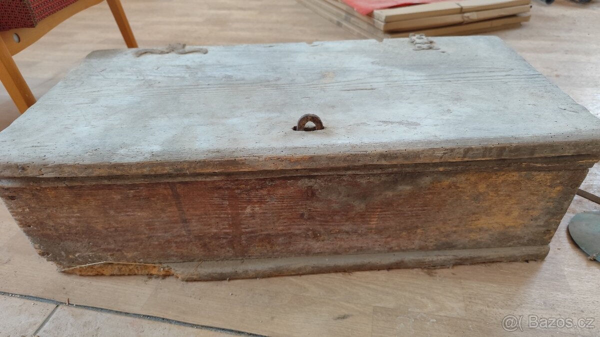 Starožitná ševcovská truhla - 10