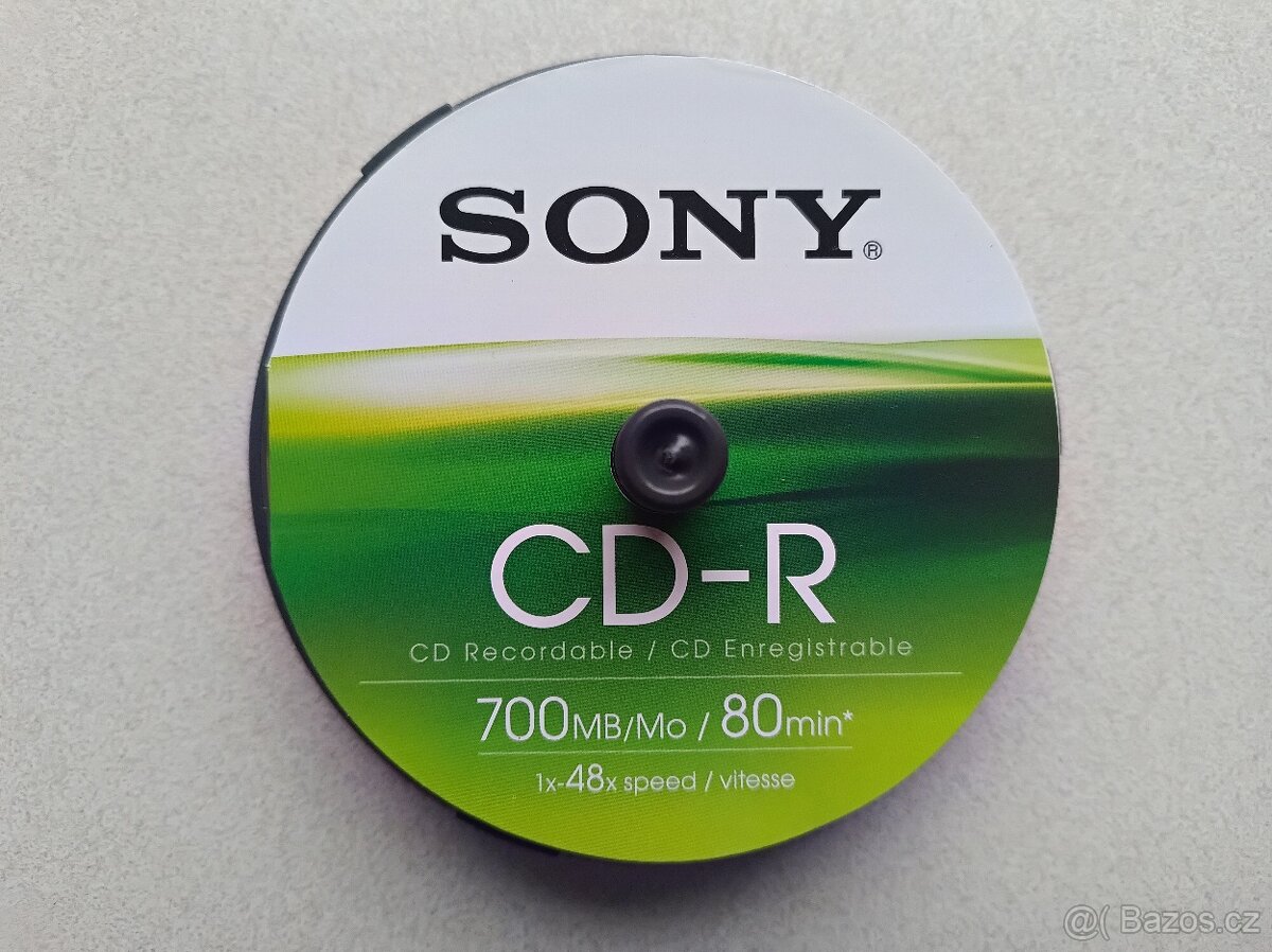NOVÁ, nerozbalená CD-R a CD-R a DVD-RW. I jednotlivě. - 10