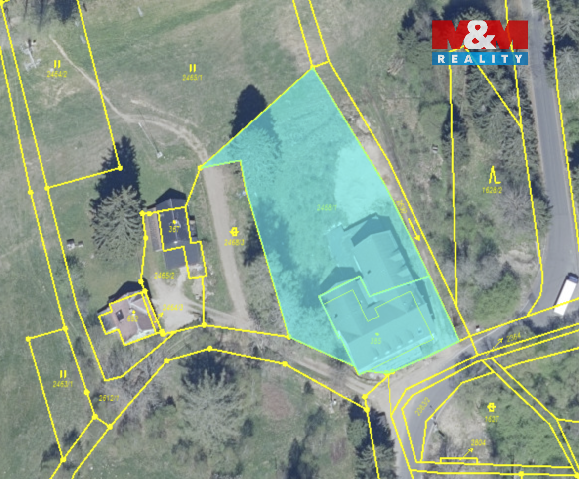 Prodej pozemku k bydlení, 2.385 m², Stříbrná - 10