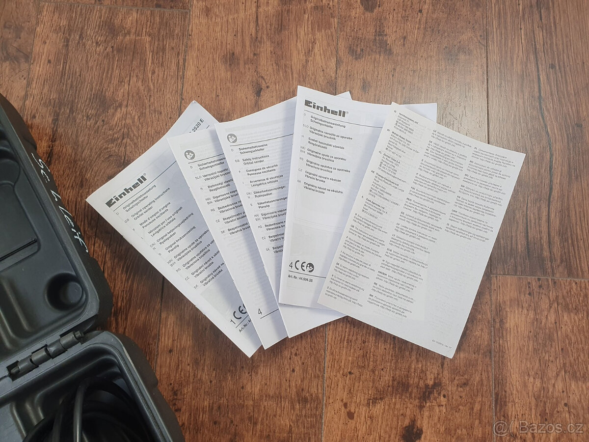 Vibrační bruska Einhell Expert TE-OS 2520 E - 10