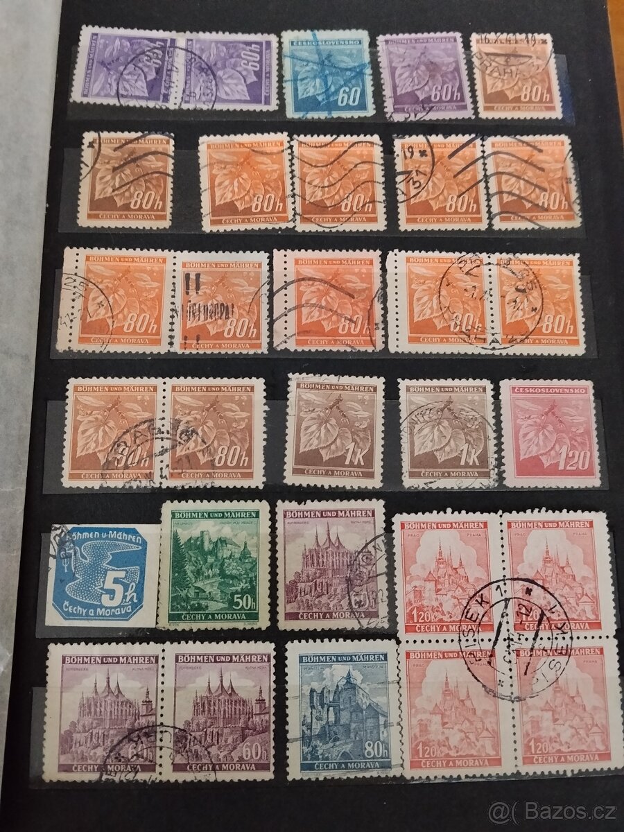 Staré poštovní znamky - 10