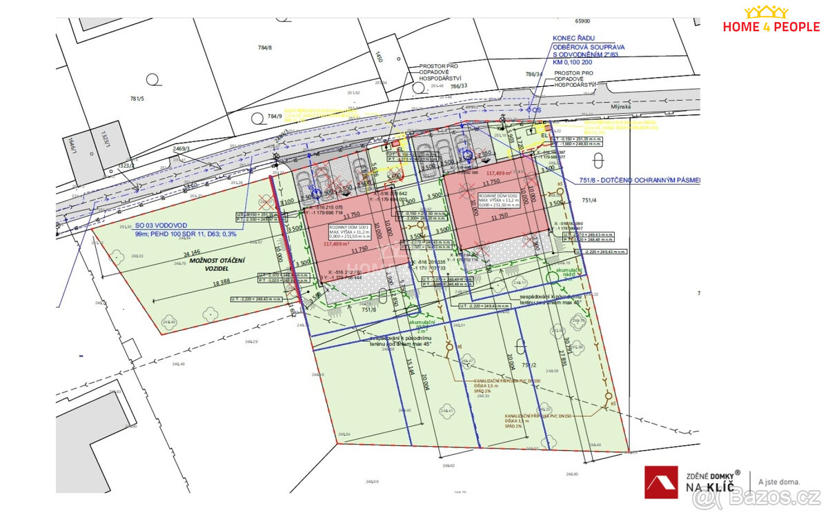 Novostavba bytu 3+kk v centu Luhačovic o výměře 87,75 m2 s t - 10