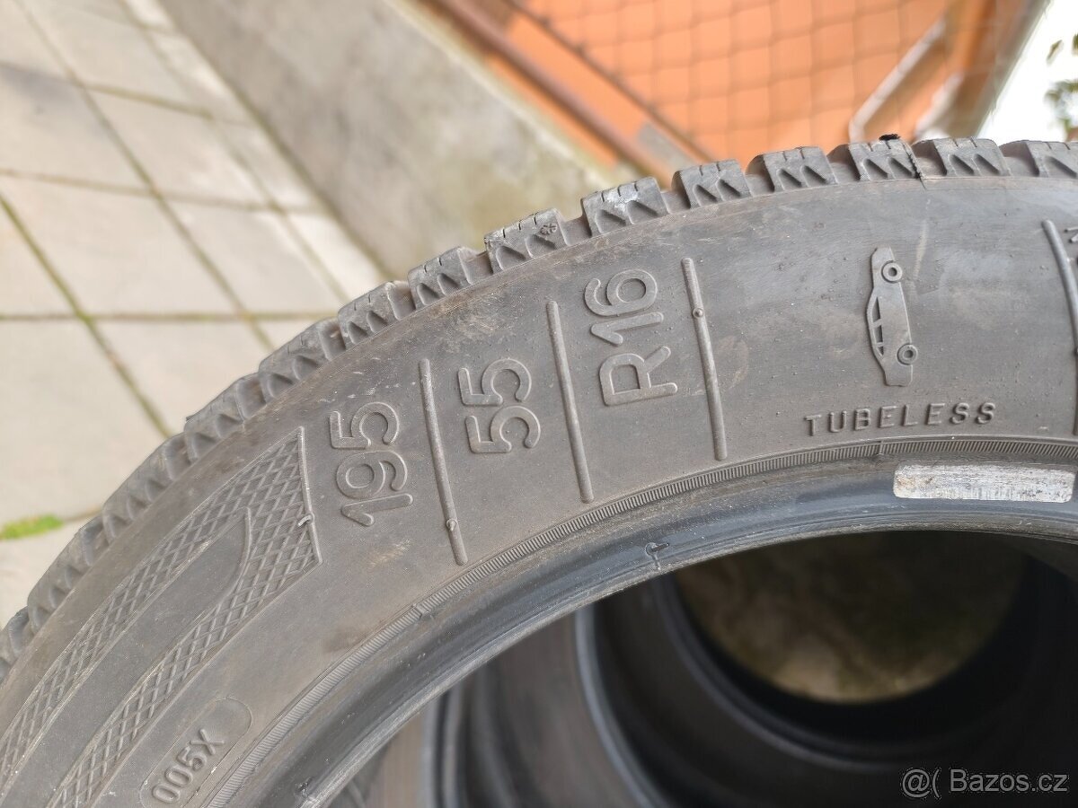 Sada zimních pneu 195/55 R16 - 10