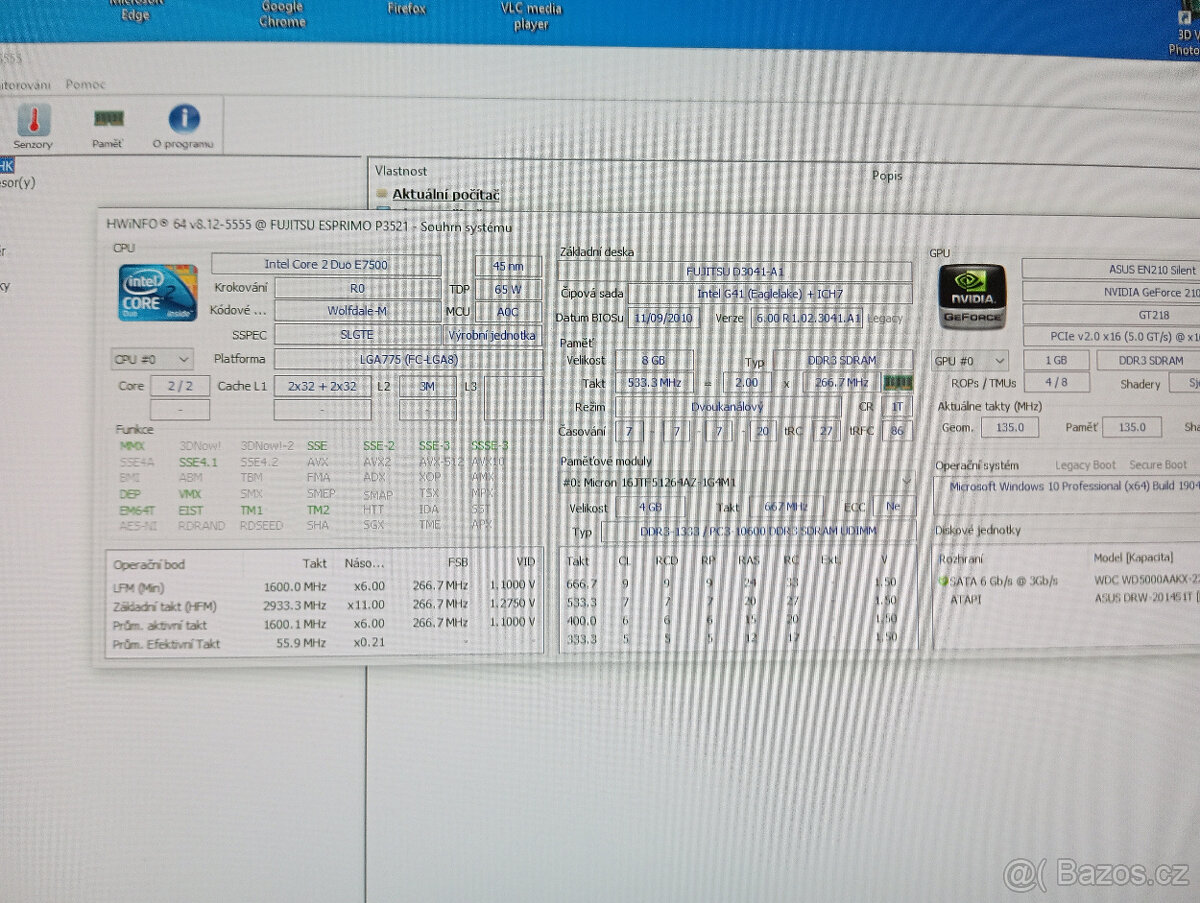 PC - repas, deska: Fujitsu D3041 A11 GS3 - 10