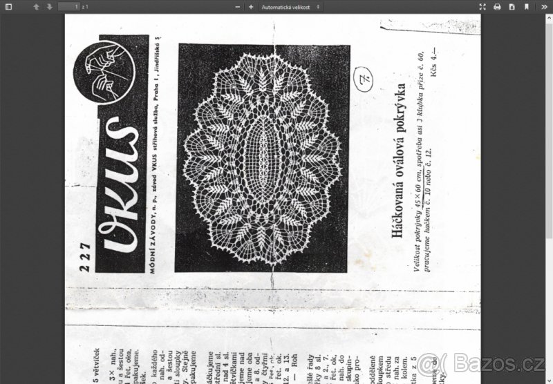 Návody na ručně háčkovné dečky, 10ks - 10