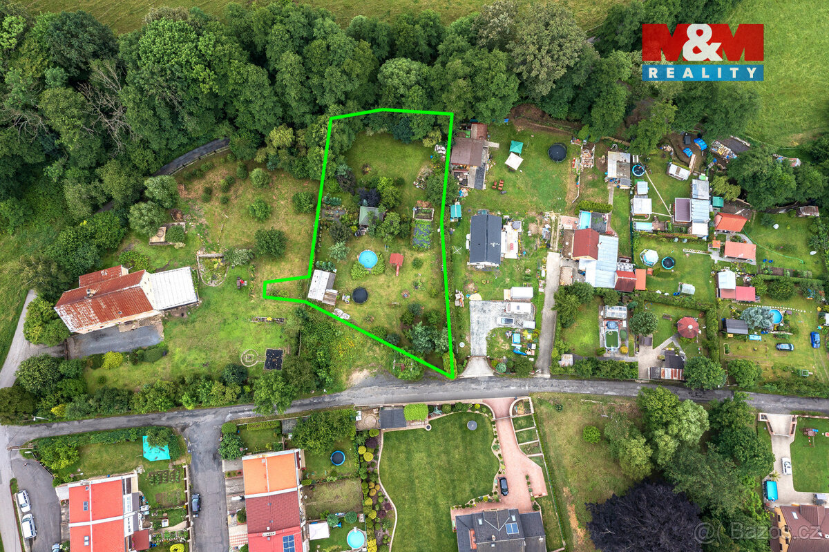 Prodej pozemku k bydlení, 1 937 m², Děčín, ul. Janáčkova - 10