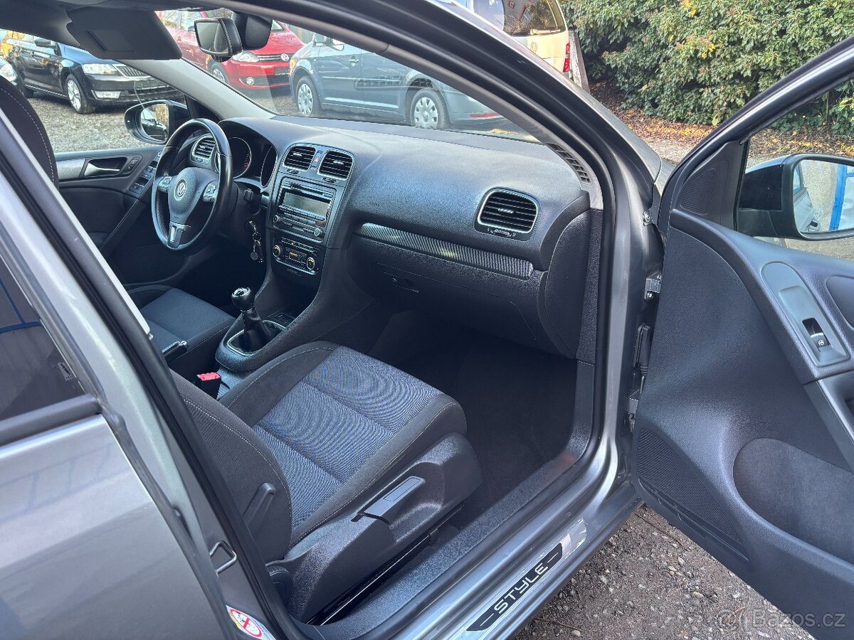VW GOLF 6, 1.2 TSI,77KW,EDICE STYLE,TAŽNÉ Z.ALU,DIGI KLIMA - 10