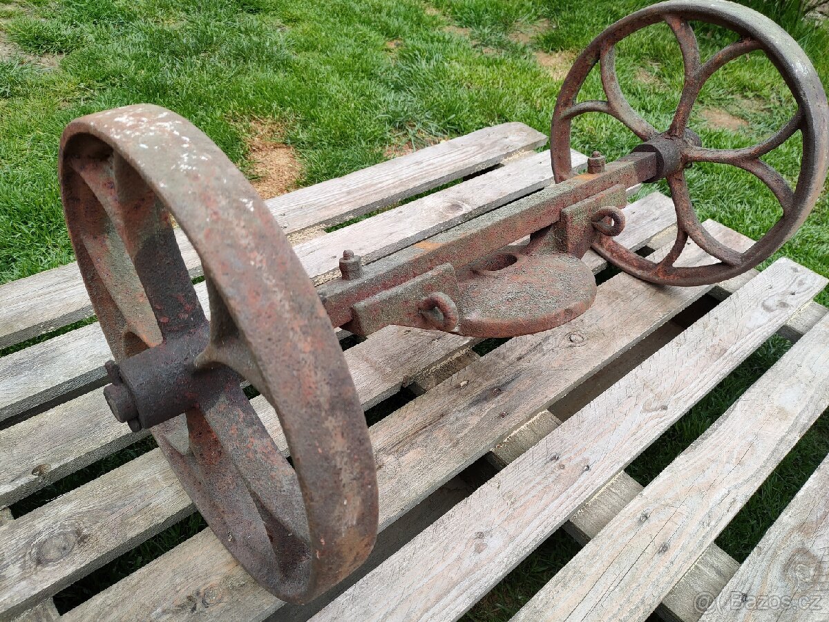 Stabilní motor H. Klíma - náprava - 10