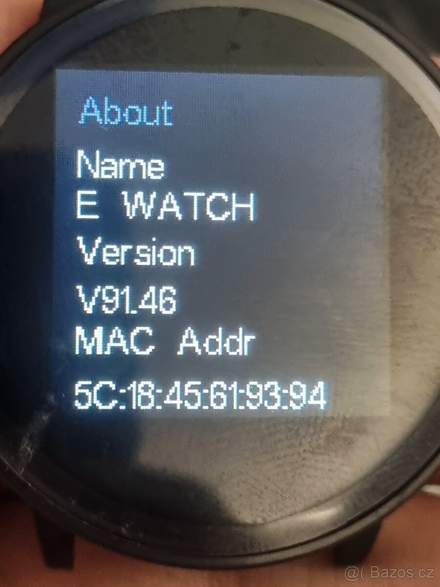 Chytré kulaté hodinky tb51 jsou v češtině Typ dotyku: Plná - 10