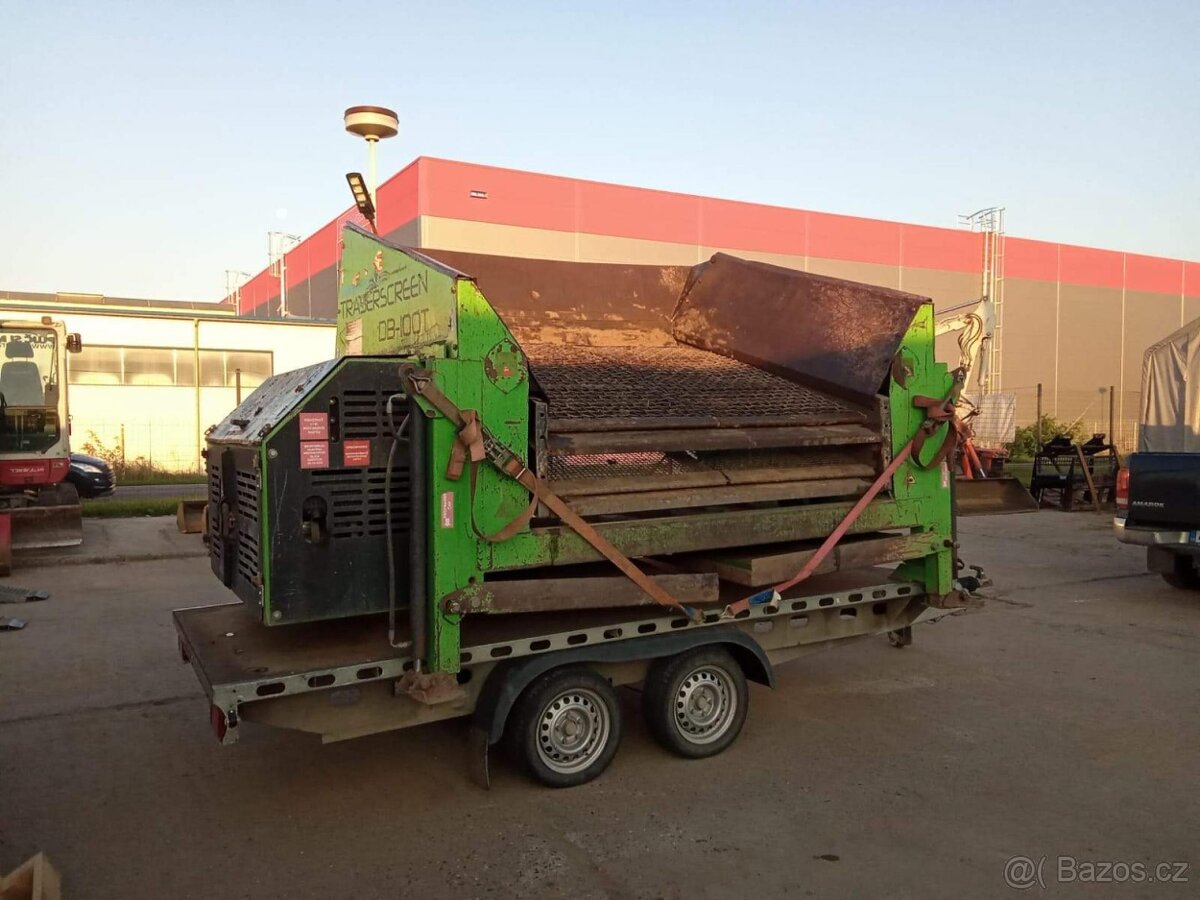 Semi-mobilní Třídič DB-100T Traserscreen - 10