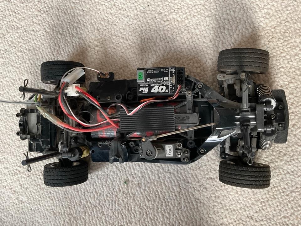 Tamiya VW Beetle s motorem Graupner 4014 - 10