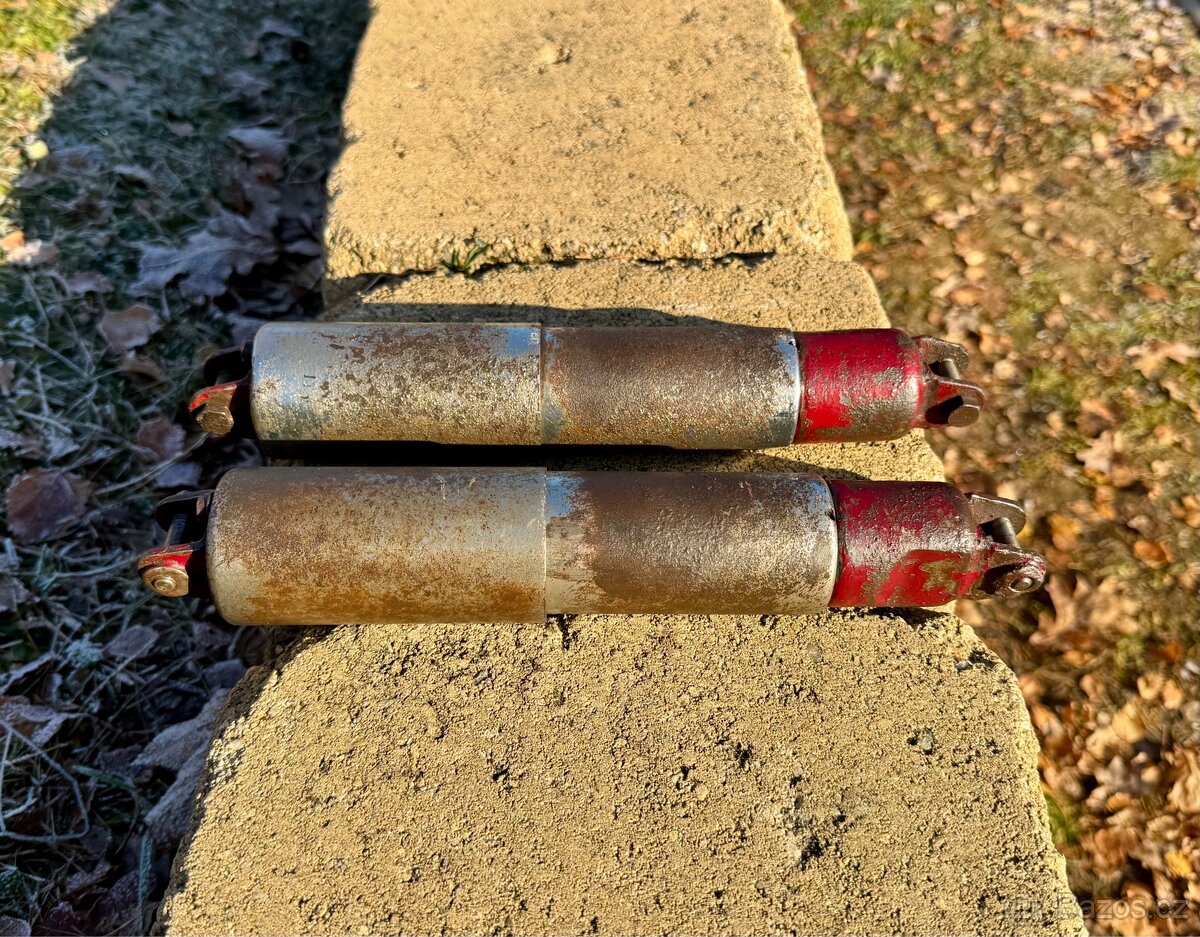 Jawa CZ 125 150 250 350 kyvacka - zadni tlumice - 10