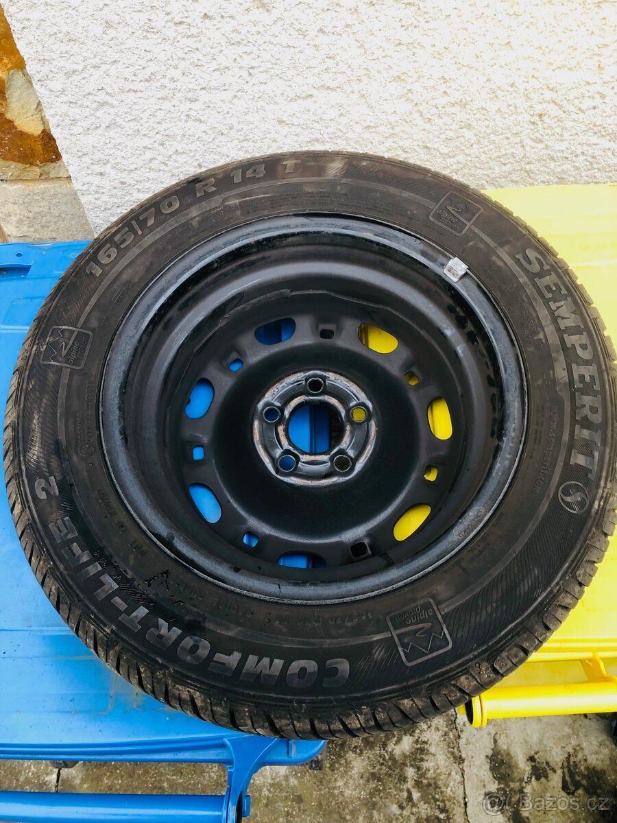 Sada letních kol na Fabii 165/70R14 - 10