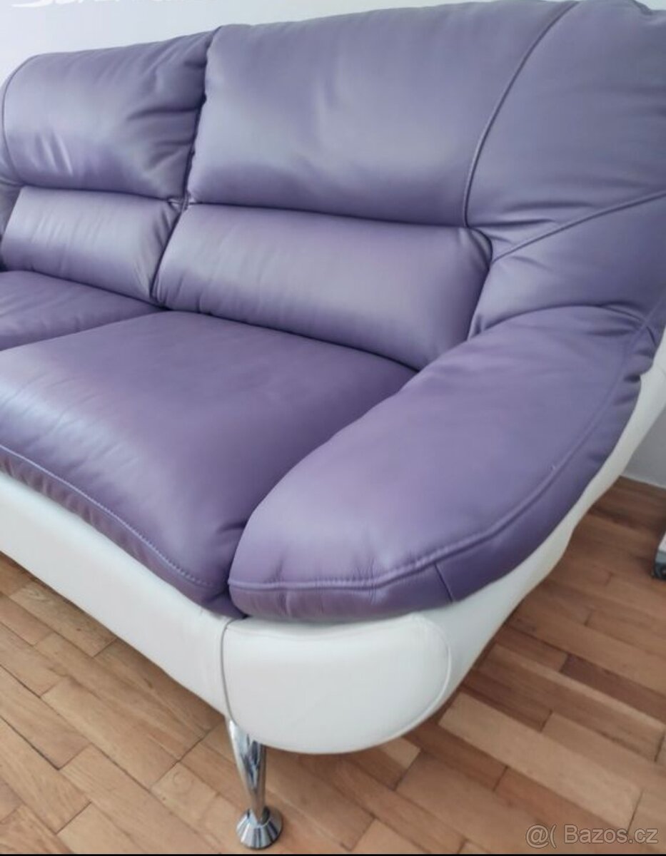 Kožená sedací souprava 3+2 - 10