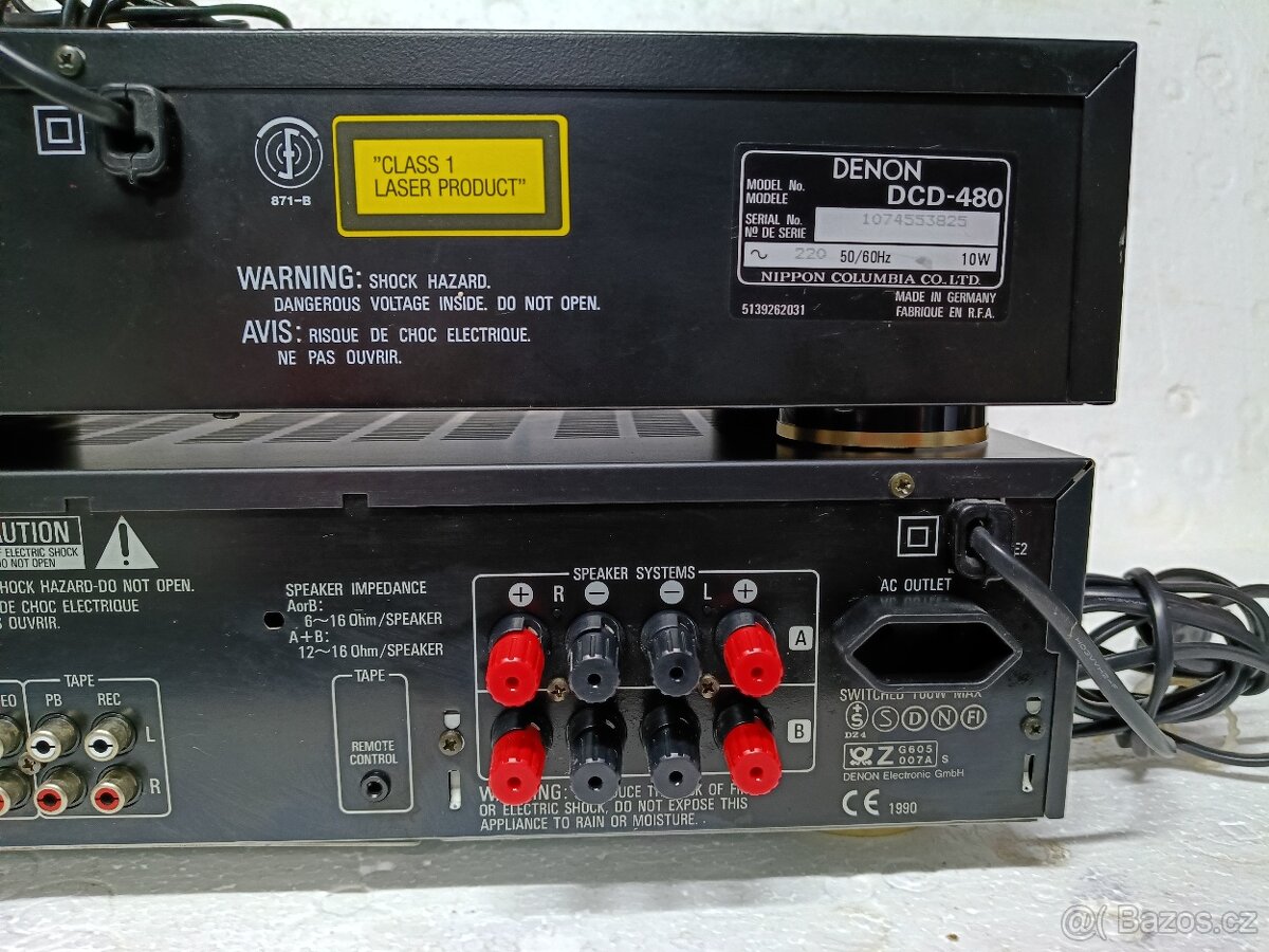 Denon DRA-335R /Denon DCD-480 Přehrávač .D.O. - 10