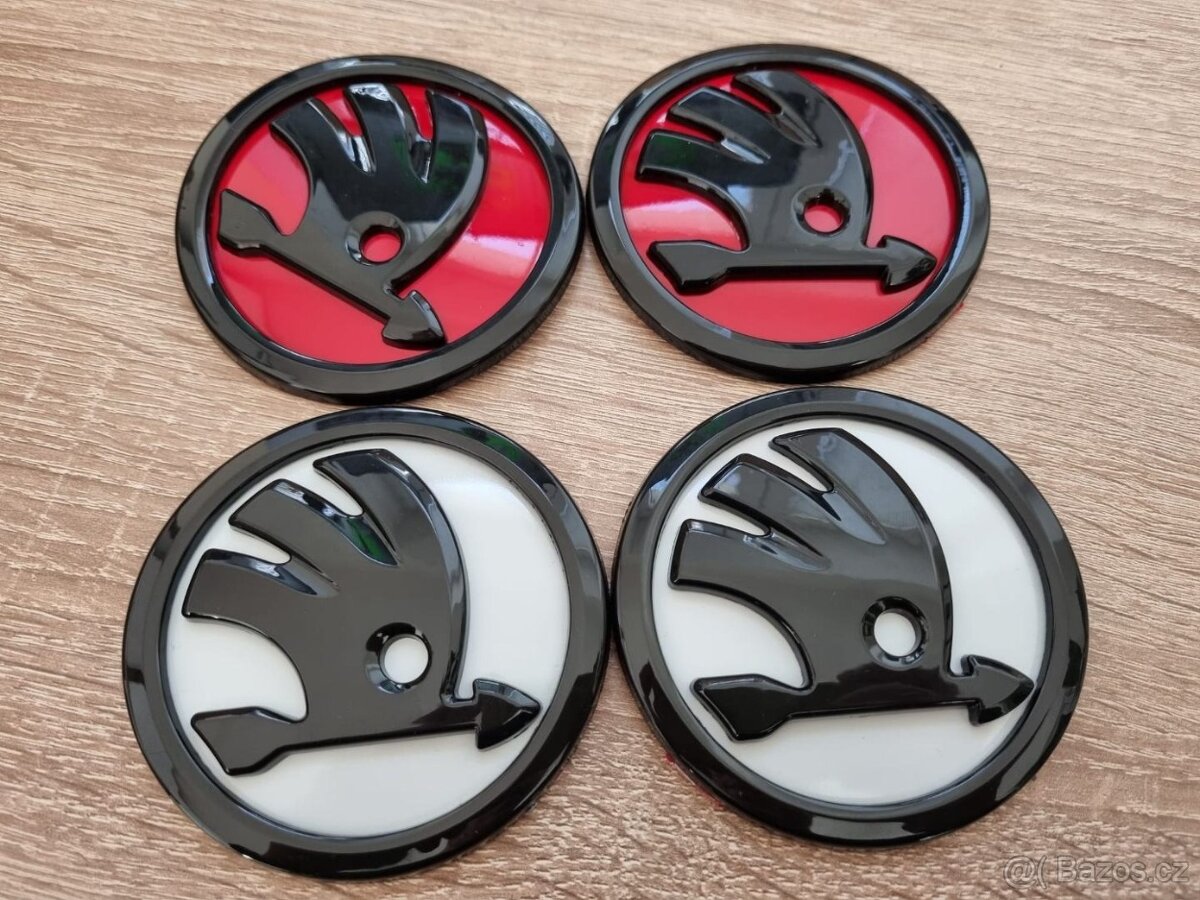 Farebné znaky - logo na ŠKODA - 10