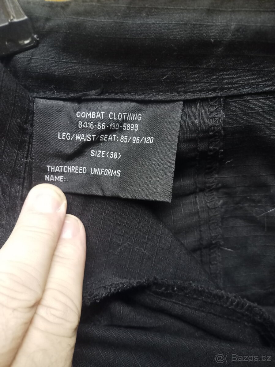 Brit černý bunda plus kalhoty - 10