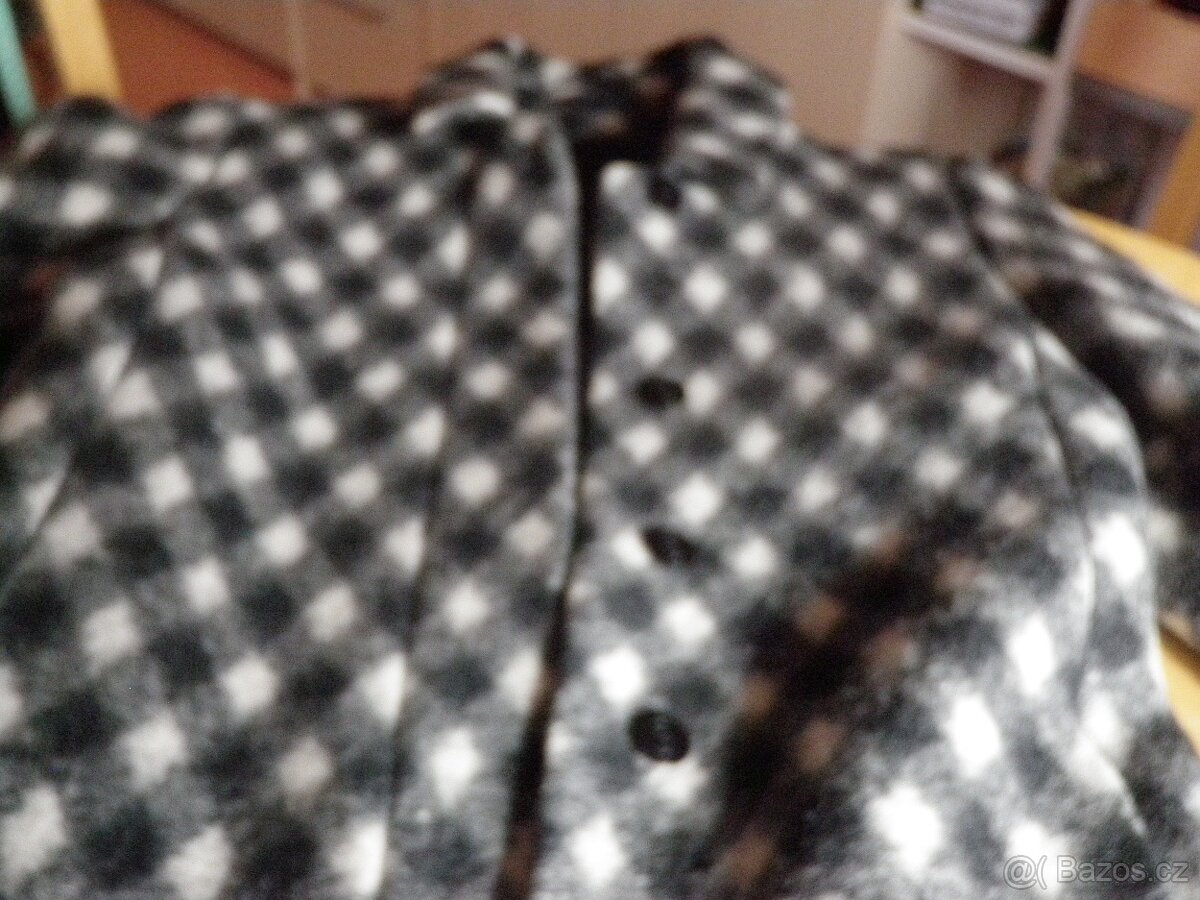 dámský vlněný značkový kabát - vel.38 - 10