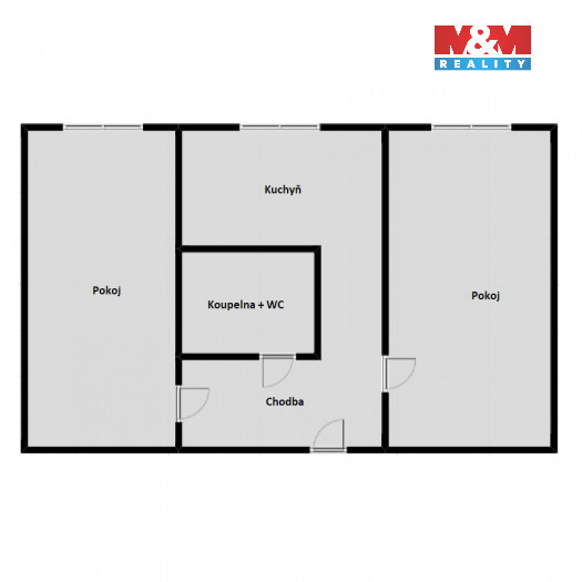Prodej bytu 2+1, 52 m², OV, Bílina, ul. Antonína Sovy - 10