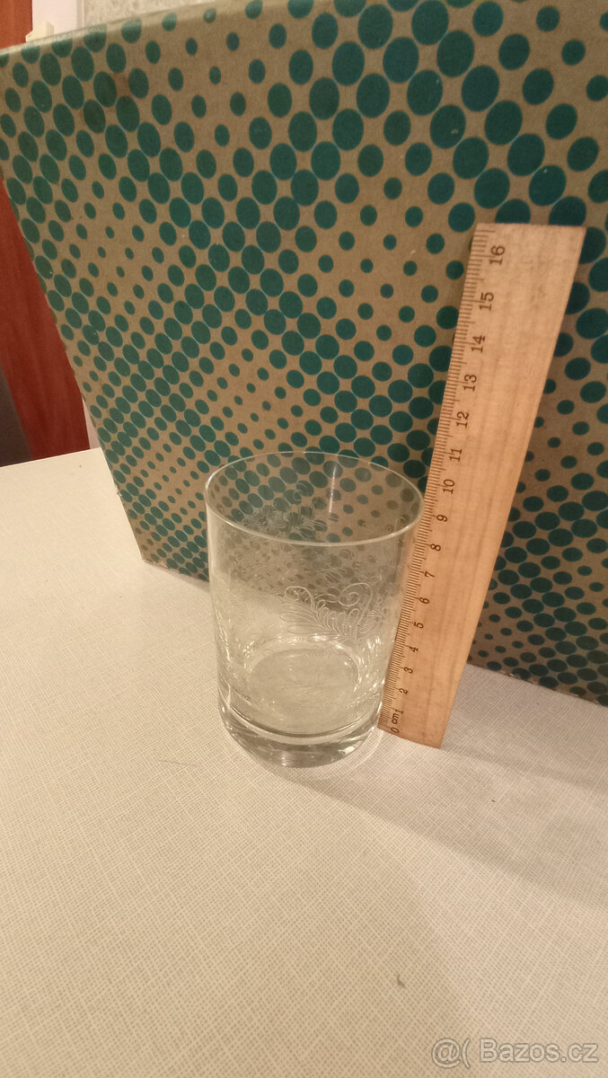 české broušené sklo 2 - 10