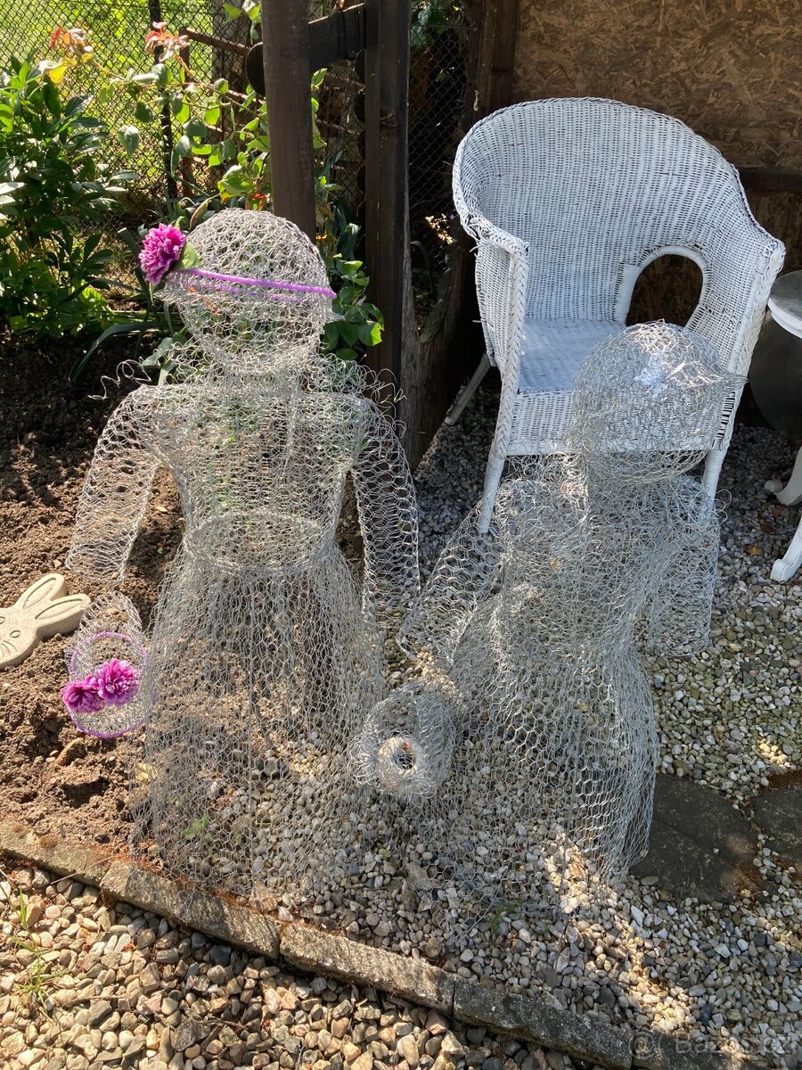 Duch zahrady - drátěné panny - 10