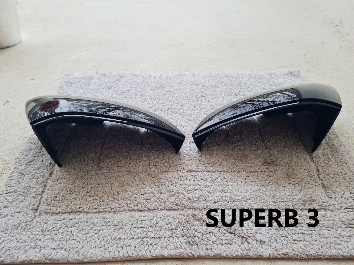 ČIERNE KRYTY spätných zrkadiel - 10