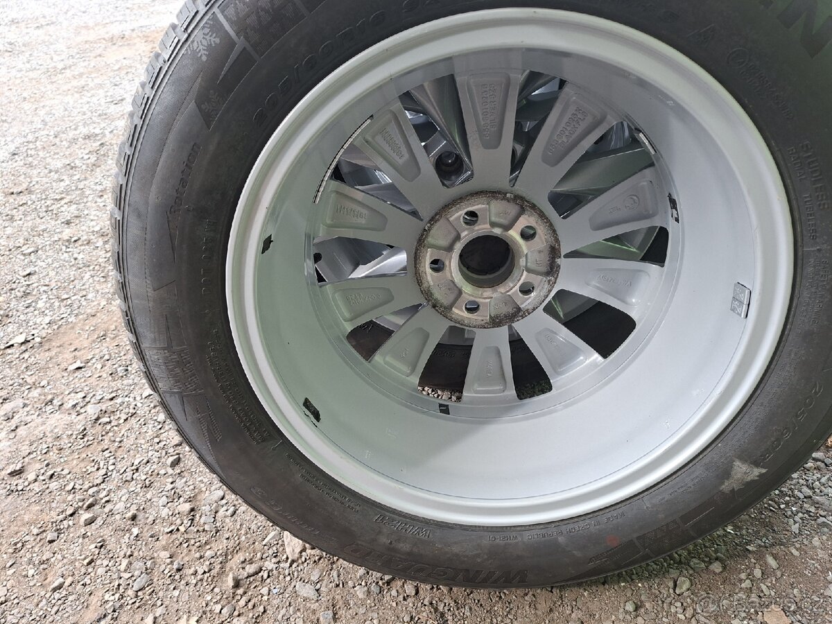 Alu kola Škoda s pneu 205 x 60 x 16 - 10