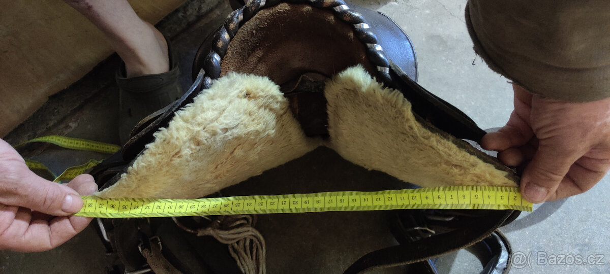 prodám dětské westernové sedlo - 10