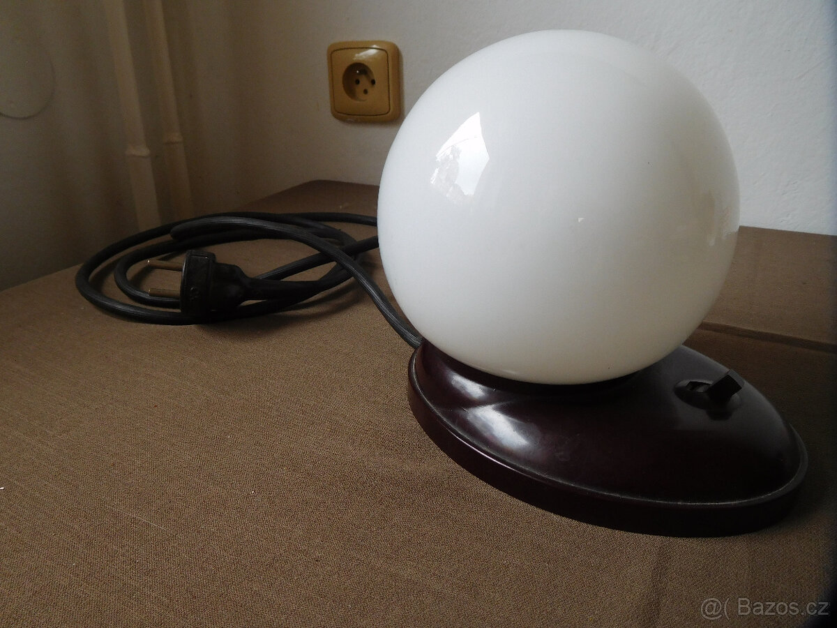 STARÁ BAKELITOVÁ LAMPIČKA - DRGM - 10