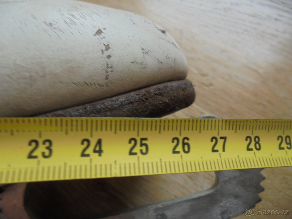 dámské kožené brusle na led vel. 38-39 - 10