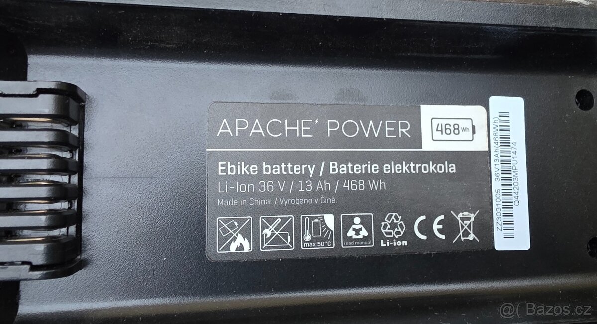 Elektrokolo Apache Tuwan E4 2020 nájezd cca 2100km - 10