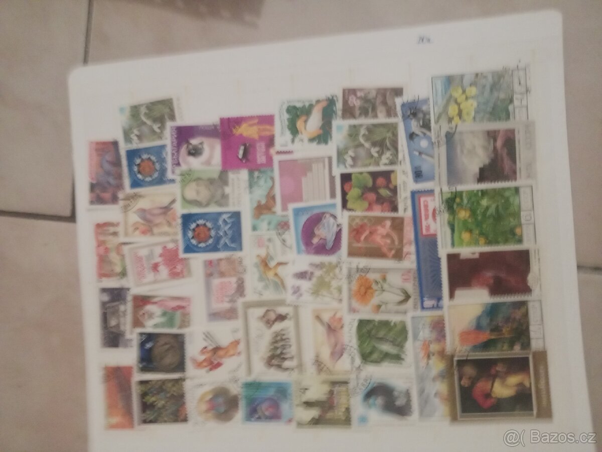 Poštovní známky 8 - 10