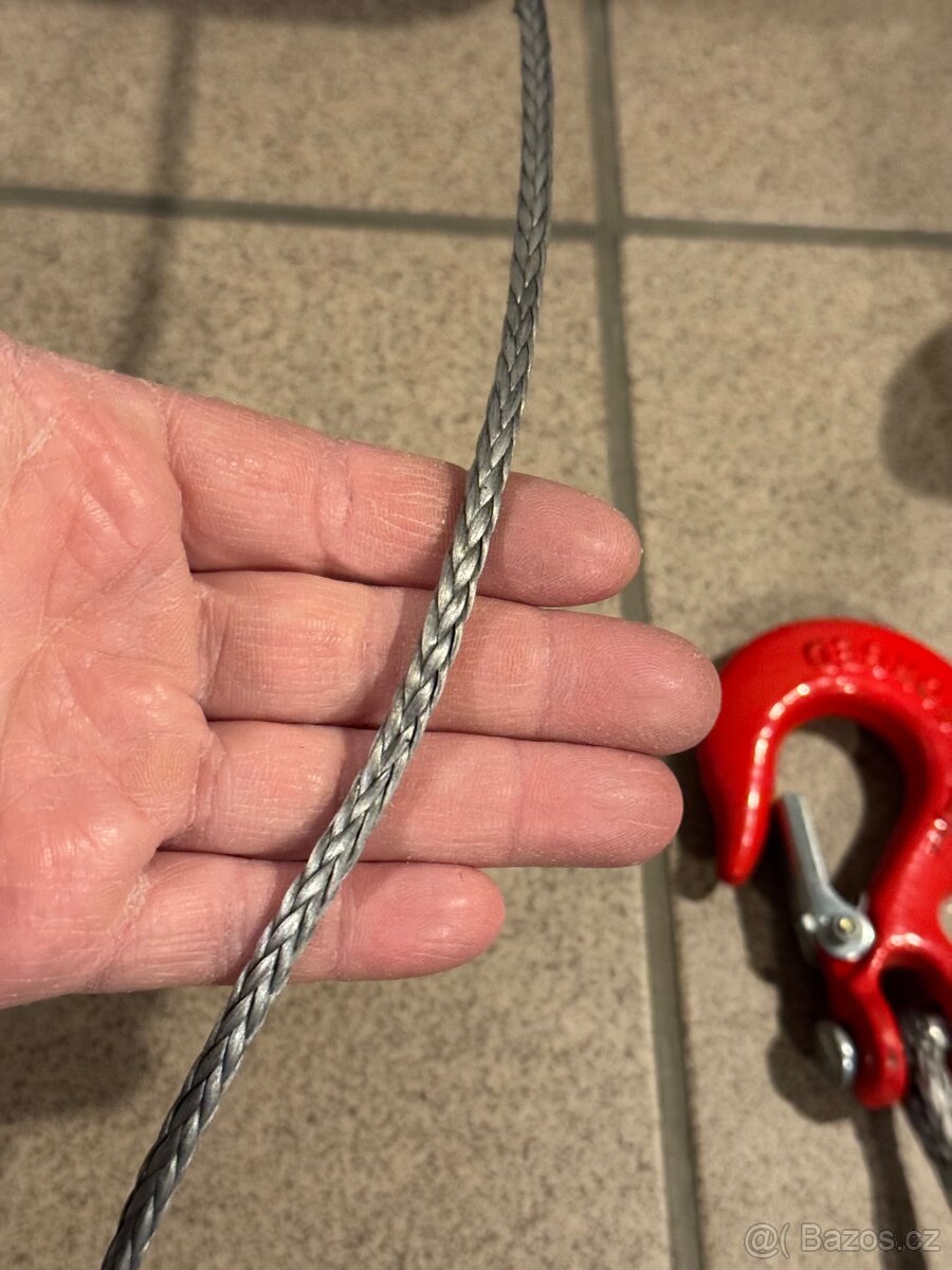 WARN DRILL WINCH 340 kg - syntetické lano, nový - 10