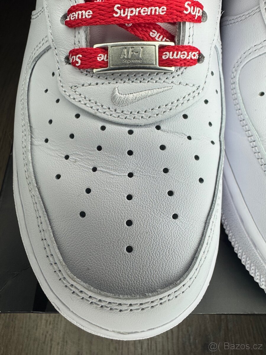 Nike Air Force 1 Low Supreme White - 10