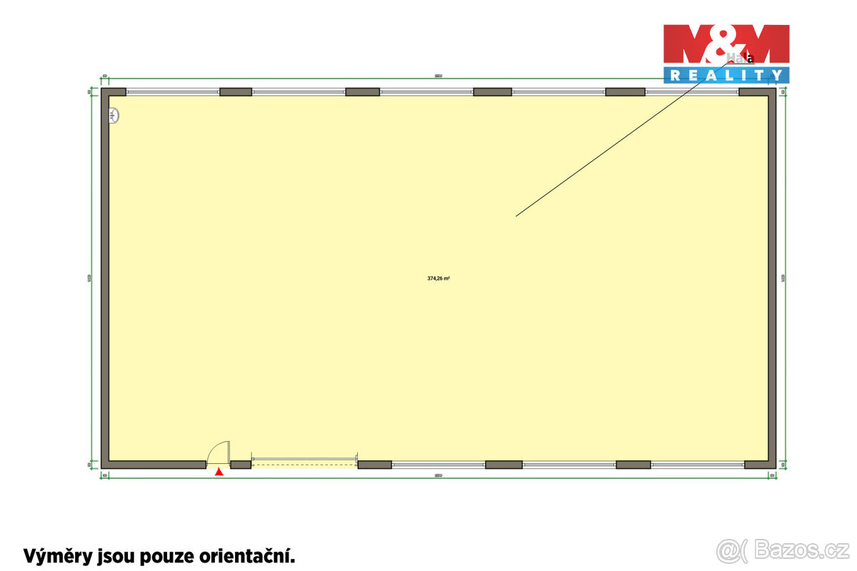 Pronájem výrobního objektu, 401 m², Trstěnice - 10