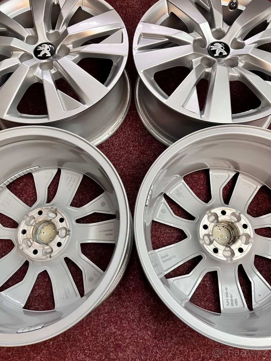 5x108 R17 Peugeot 3008 / 5008 originál alu disky - 10