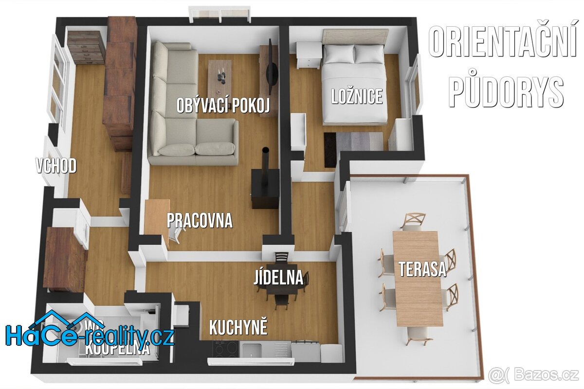 Prodej chaty 60 m², Liberk - Bělá, ev.č. 00118 - 10