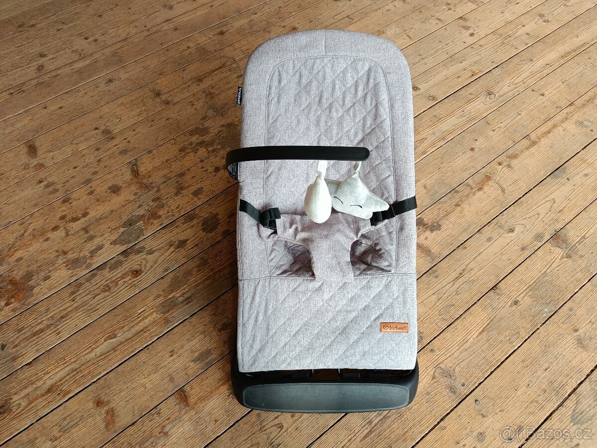 Houpací lehátko KIDWELL LARO skládací pro miminka 2 hračky - 10