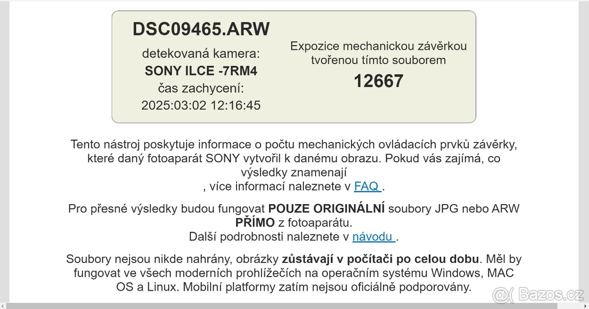 Sony A7RIV 12 tis expozic Bez známek použití - 10