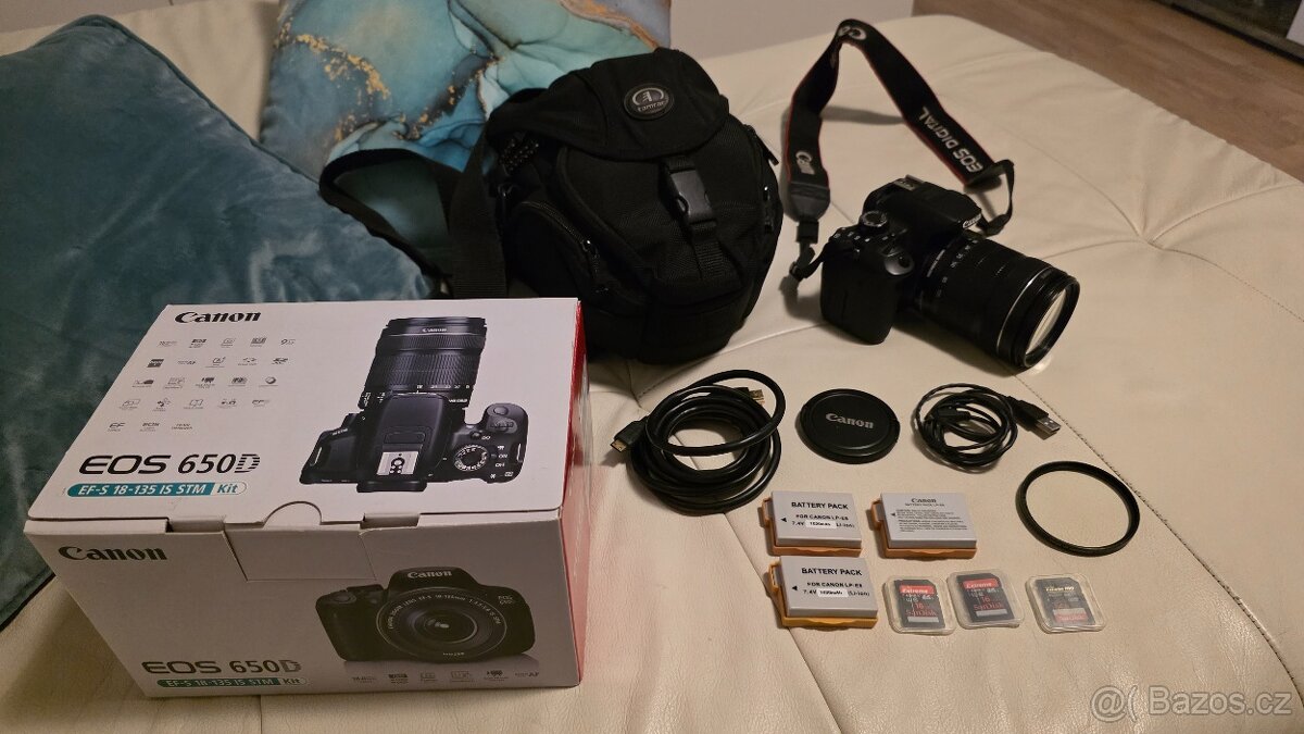 Canon EOS 650D + objektiv EF-S 18-135 IS STM Kit - 10