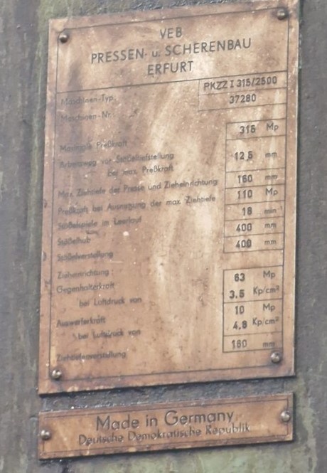 Klikový lis PKZZ I 315 / 2500 ( 2 ks ) - 10