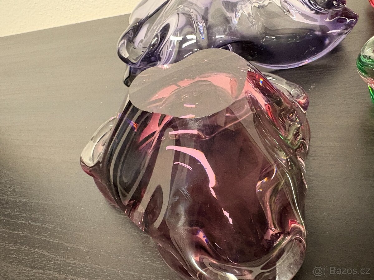 Hutní sklo - popelníky - 10