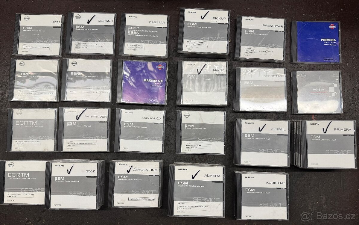 Originální servisní manuály Nissan - 10