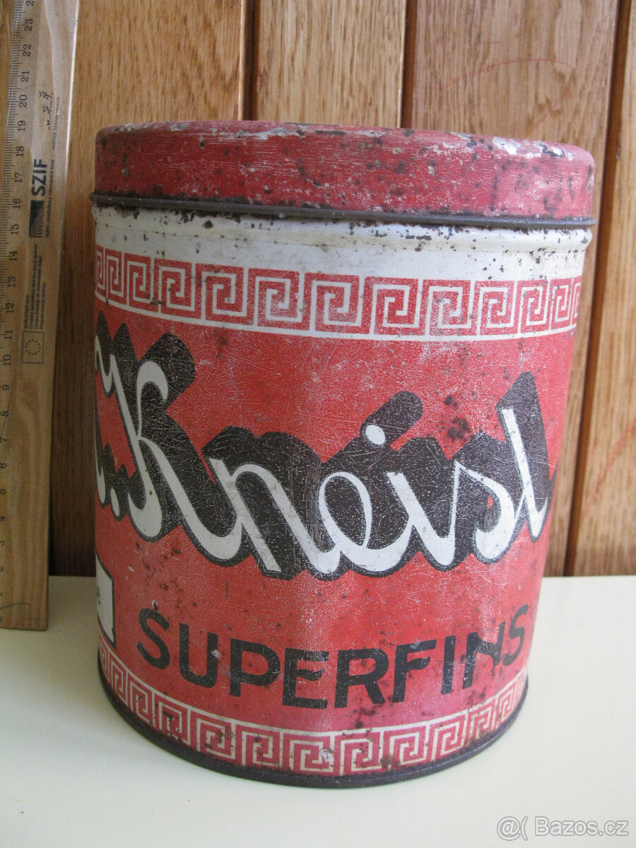 Plechovky opravdu z půdy 9 ks - 10