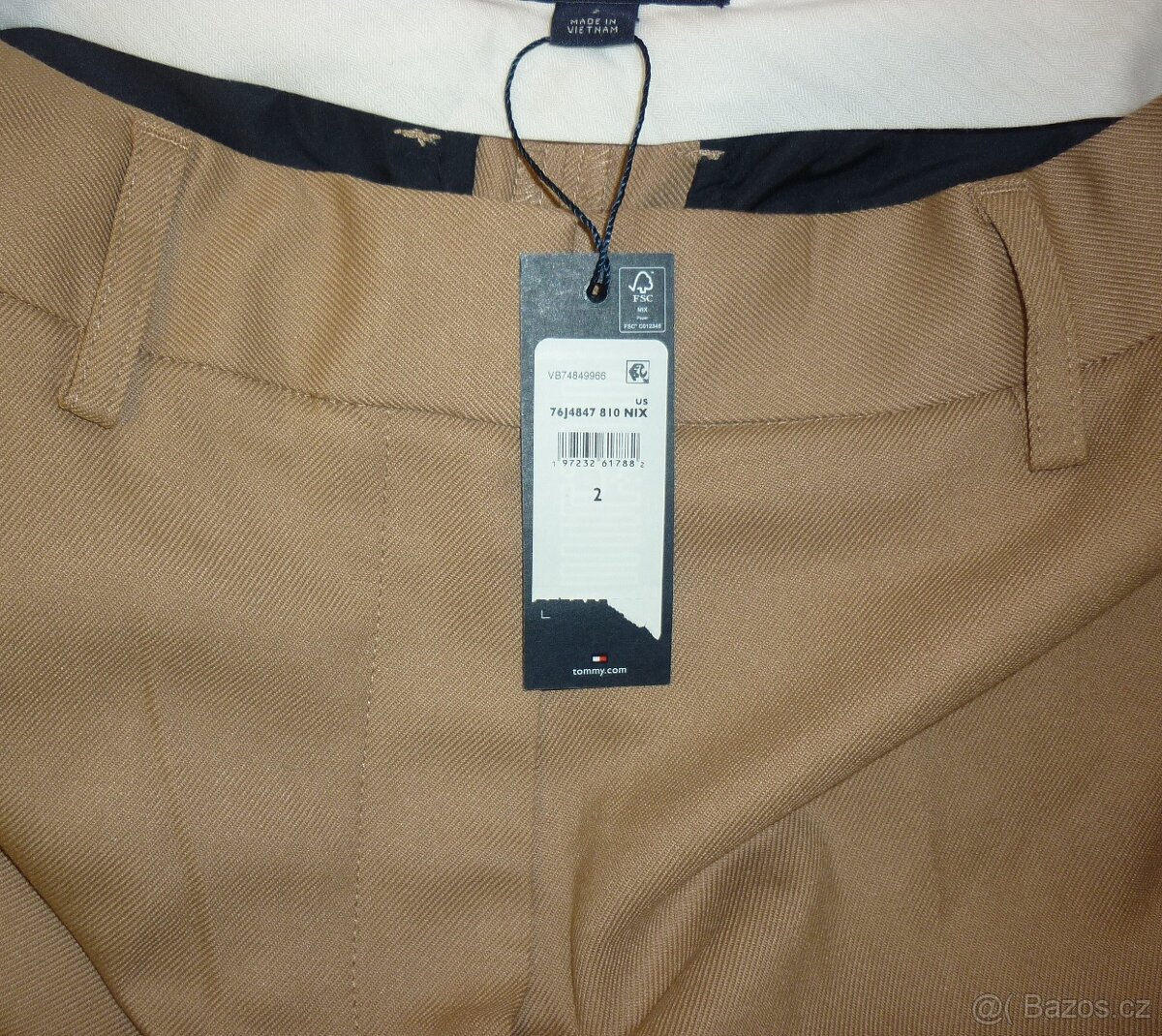 Camel dámské kalhoty Tommy Hilfiger - 10