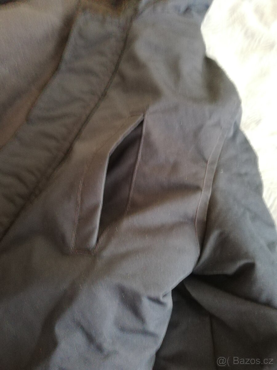 zimní chlapecká tm. modrá bunda 12/13 let - 10