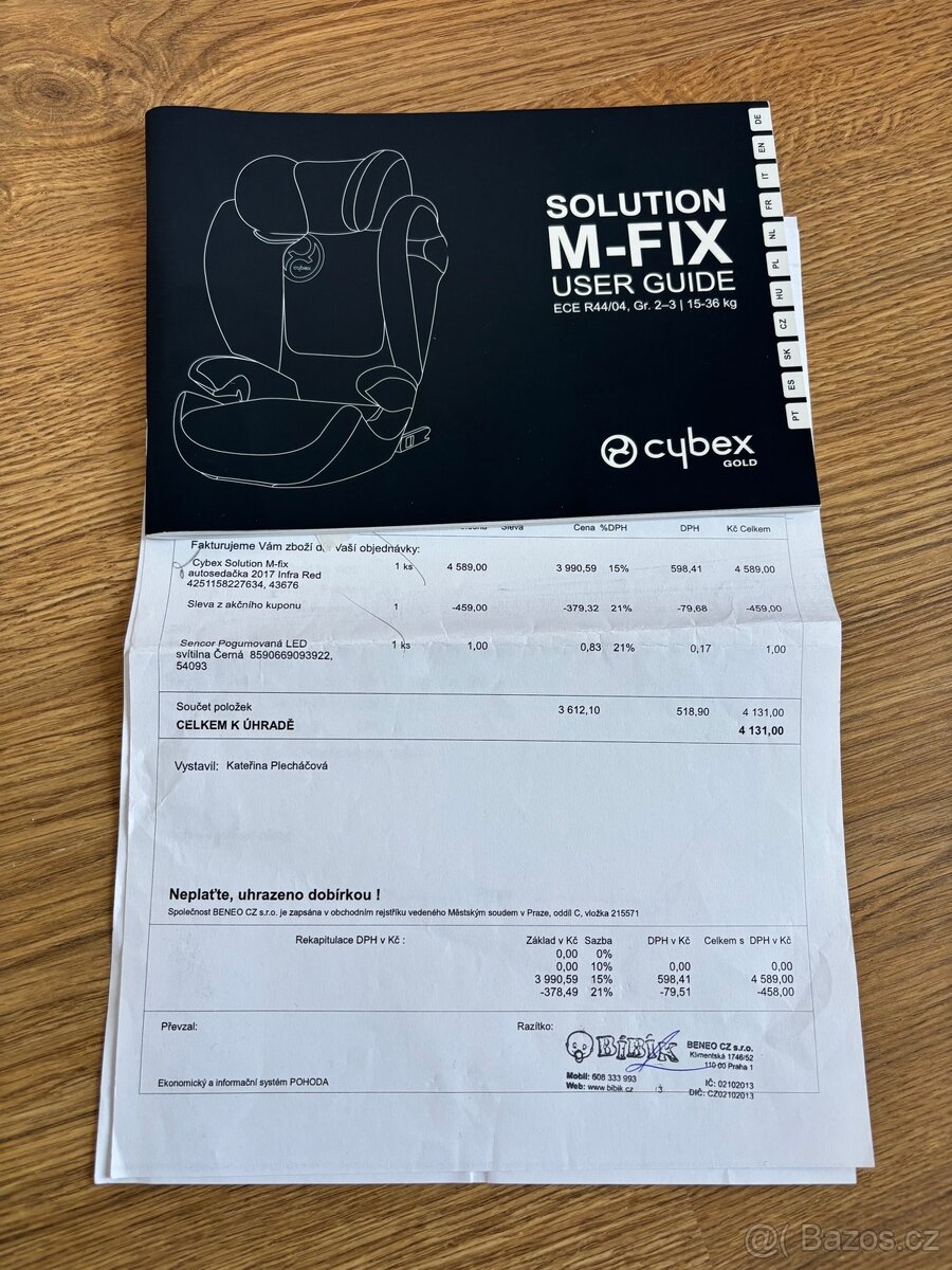 Autosedačka Cybex SOLUTION M-FIX - 10