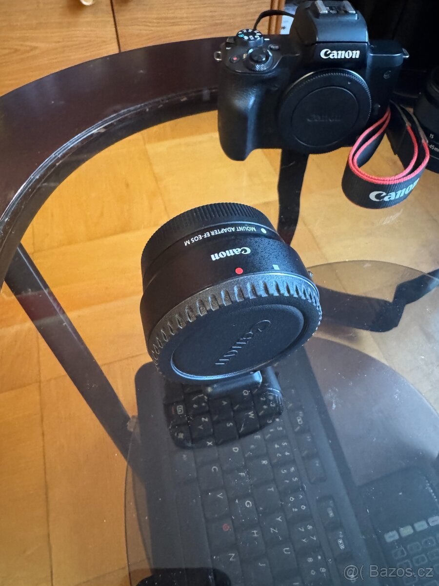 Canon M50 + přílušenství a objektivy - 10